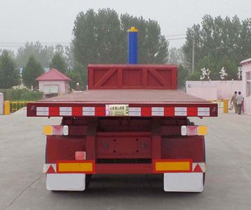 Liangsheng  SHS9404ZZXP Flat dump semi-trailer