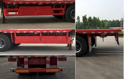 Jiyue  TZZ9400TPBE Flat transport semi-trailer