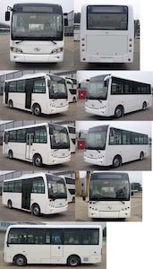 Jinlong  XMQ6662AGBEVL Pure electric city buses