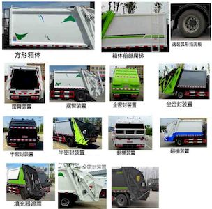 Cheng Li  CL5070ZYS6HB Compressed garbage truck