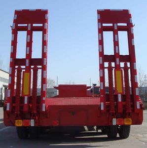 Yuntuo brand automobile CYL9350TDP Low flatbed semi-trailer