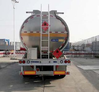 Tonghua  THT9401GRYH3 Aluminum alloy flammable liquid tank transport semi-trailer