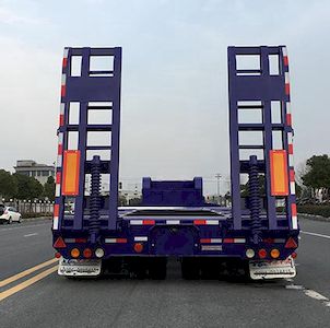 Huajun  ZCZ9407TDPK Low flatbed semi-trailer