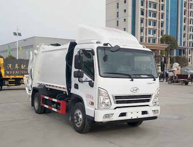 Zhuanwei  HTW5070ZYSCH Compressed garbage truck