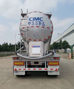 Mastercard SDW9405GFLC Aluminum alloy medium density powder material transportation semi-trailer