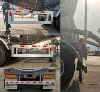 Mastercard SDW9405GFLC Aluminum alloy medium density powder material transportation semi-trailer