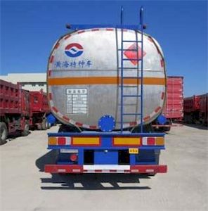 Huanghai  DD9407GRY Flammable liquid tank transport semi-trailer