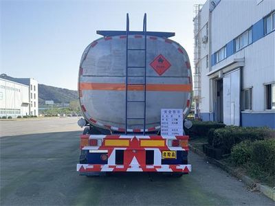 Huanghai  DD9407GRY Flammable liquid tank transport semi-trailer