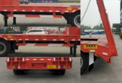 Hengzhen  MKW9400TDP Low flatbed semi-trailer