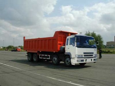 Jiefang Automobile CA3308P2K15T4 8X4 flat head diesel dump truck