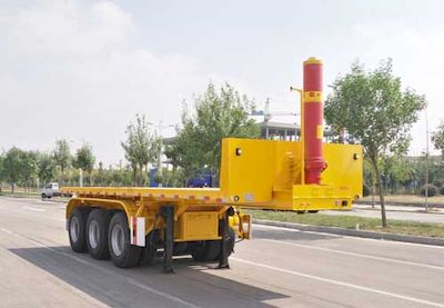 Yinqi TTY9401ZZXPFlat dump semi-trailer