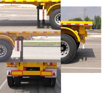 Yinqi  TTY9401ZZXP Flat dump semi-trailer