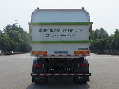 Lingyu  CLY5180ZDJE61 Compressed docking garbage truck