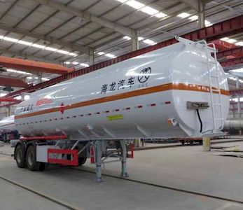 Haifulong PC9350GRY1Flammable liquid tank transport semi-trailer