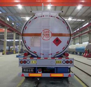 Haifulong  PC9350GRY1 Flammable liquid tank transport semi-trailer