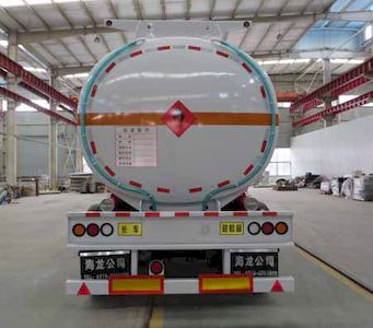 Haifulong  PC9350GRY1 Flammable liquid tank transport semi-trailer