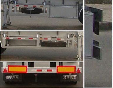 Lingyu  CLY9406GRYD Flammable liquid tank transport semi-trailer