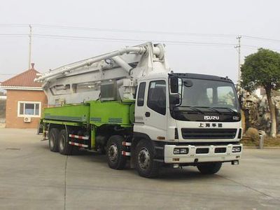 Huajian Automobile HDJ5360THBIS Concrete pump truck