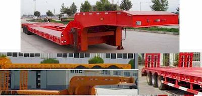 Ruyuan  ZDY9400TDP Low flatbed semi-trailer