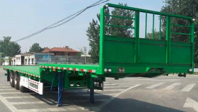 Luyun Wantong brand automobile YFW9401TPBED Flat transport semi-trailer