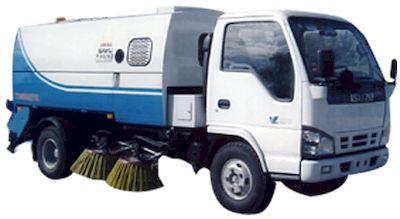 Huahuan brand automobiles TSW5062TSL Rear roll sweeper