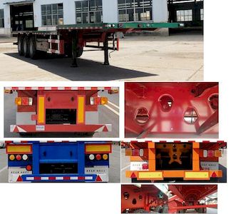 Kaida Hongye  WKD9400TPBE Flat transport semi-trailer