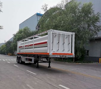 An Rui Ke  HGJ9359GRQ Flammable gas tank transport semi-trailer