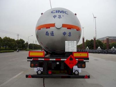 CIMC NTV9400GYQQ Semi trailer for liquefied gas transportation