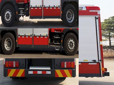 Chuanxiao brand automobiles SXF5192GXFAP60 Compressed air foam fire truck