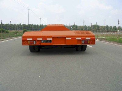 Zhongqi brand automobiles ZQZ9402TDP Low flatbed semi-trailer