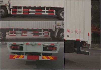 Zhongyan Automobile BSZ5164XYKC51 Wing opening box car