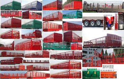 Xinwanrong brand automobiles CWR9400CCYE Gantry transport semi-trailer