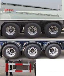 Tongyada  CTY9401GYSL42 Aluminum alloy liquid food transportation semi-trailer