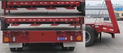 Tongqiang  LJL9401TDP Low flatbed semi-trailer