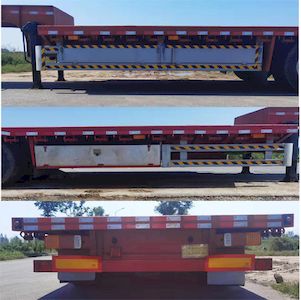 Xinke brand automobiles LXK9405TDP Low flatbed semi-trailer