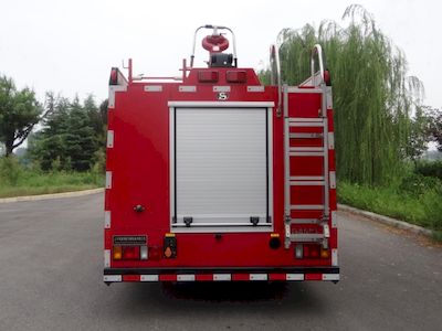 Shenquan  LYX5100GXFSG40Q Water tank fire truck