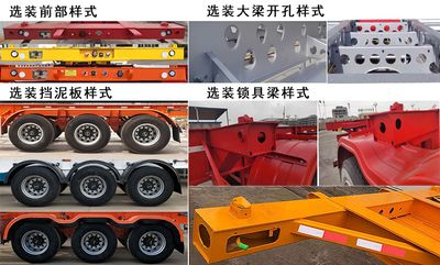 Qingjunxiang  GJX9400TJZ Container transport semi-trailer