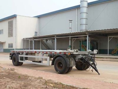 Qingzhuan  QDZ9180ZXX Carriage detachable garbage towing rod trailer