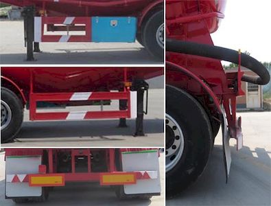 Jianyu brand automobile YFZ9400GFL45B Medium density powder material transportation semi-trailer