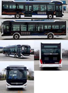 Zhongtong Automobile LCK6126EVGRL Pure electric low entry city buses