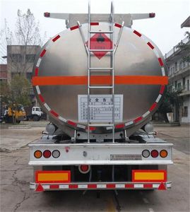 Dongfeng  DFZ9406GYY Aluminum alloy oil transport semi-trailer