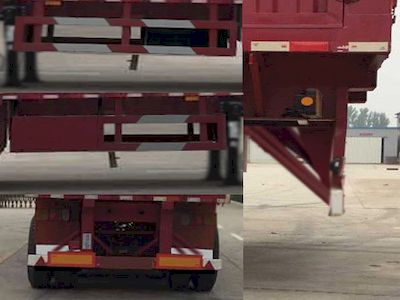 Yuqian Tong  HQJ9374CCY Gantry transport semi-trailer