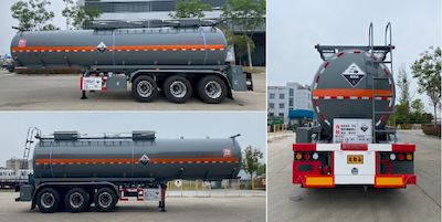 Xingshi  SLS9405GFWA Tank transport semi-trailer for corrosive substances