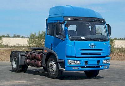 Jiefang Automobile CA4143P7M Flat head natural gas semi-trailer tractor