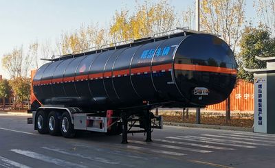 Shuyue  DSY9400GRY38 Flammable liquid tank transport semi-trailer