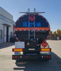 Shuyue  DSY9400GRY38 Flammable liquid tank transport semi-trailer