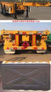 CIMC ZJV9351TWYQDG Transport semi-trailer of dangerous goods tank frame