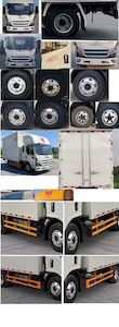 Jiangling Motors JX5074XXYTGH26 Box transport vehicle