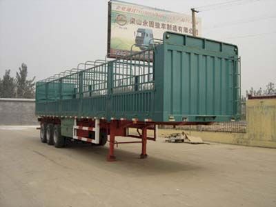 Guangke brand automobiles YGK9320C Gantry semi-trailer