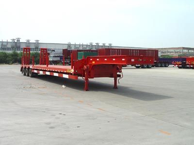 Huajun  ZCZ9405TD Low flatbed semi-trailer